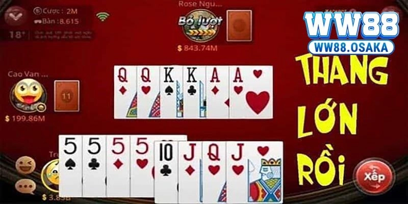 Quy tắc chia bài và luật chơi tiến lên miền Nam