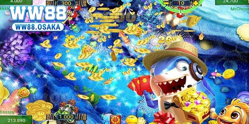 Những tựa game bắn cá sôi động và thu hút bậc nhất tại nhà cái WW88